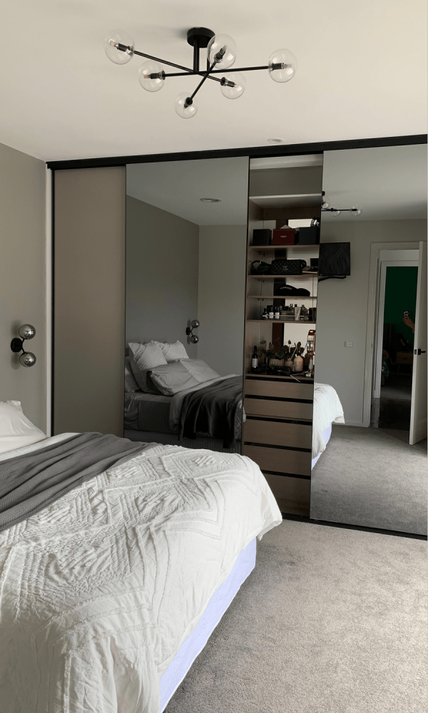 Mirrored Wardrobe Doors Mirror Wardrobe Sliding Doors Melbourne