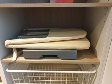 Pull Out Swivel Ironing Board Wardrobe or Laundry