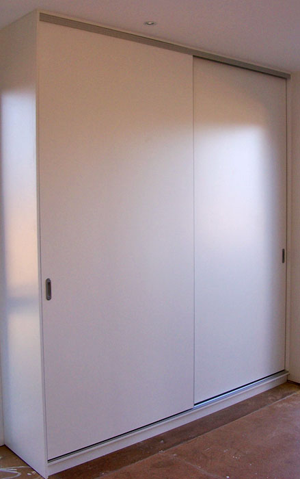 White Melamine doors with Angle
