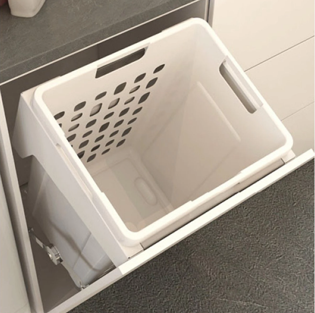 pull out laundry basket