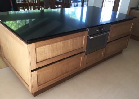 kitchen island benchtop with drawers